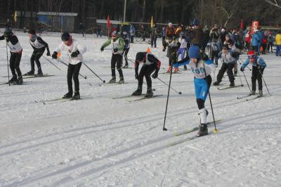 Более сотни юных спортсменов боролись за награды первенства Рязанской области по лыжным гонкам памяти Александры Солнцевой